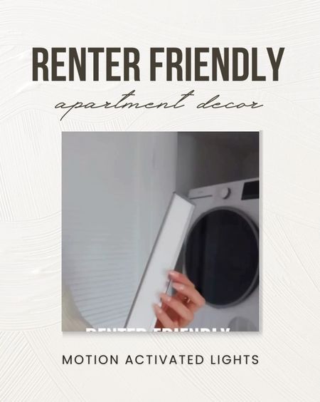Renter-friendly way to add light to dark spots in your home. This motion-activated light attaches magnetically so you can easily take off to recharge as needed. 💡

#LTKVideo #LTKHome #LTKSaleAlert