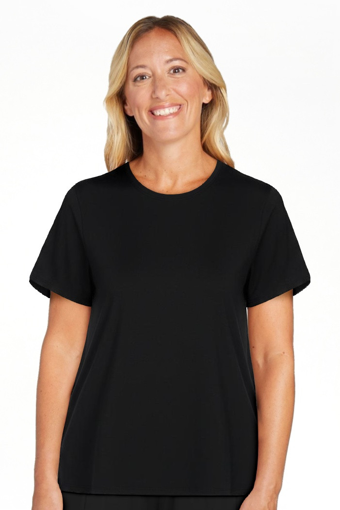 Joyspun Women’s Scoop Neck Sleepwear Modal Tee with Short Sleeves, Sizes S-3X | Walmart (US)