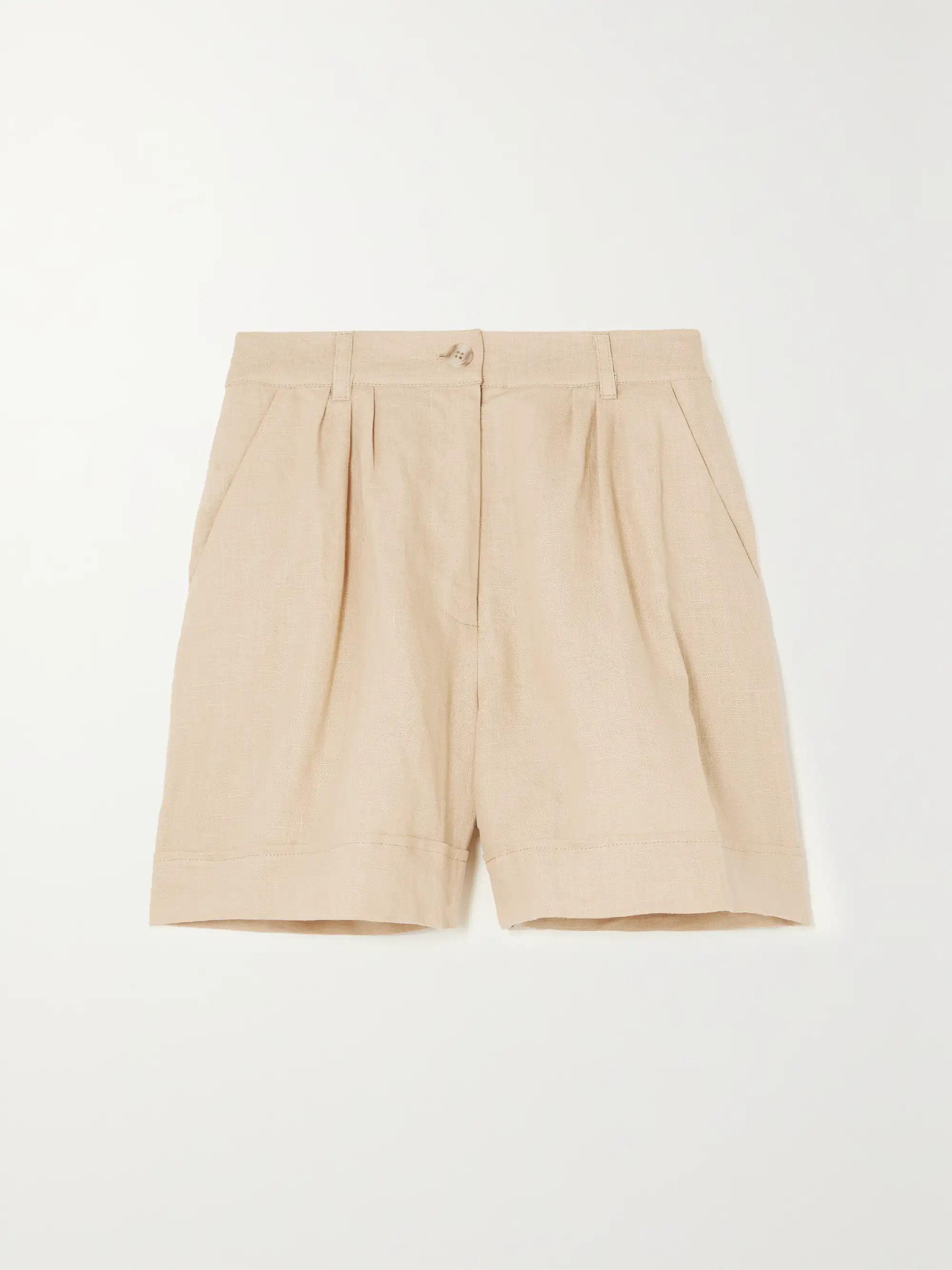 + NET SUSTAIN Les Deux linen shorts | NET-A-PORTER (UK & EU)