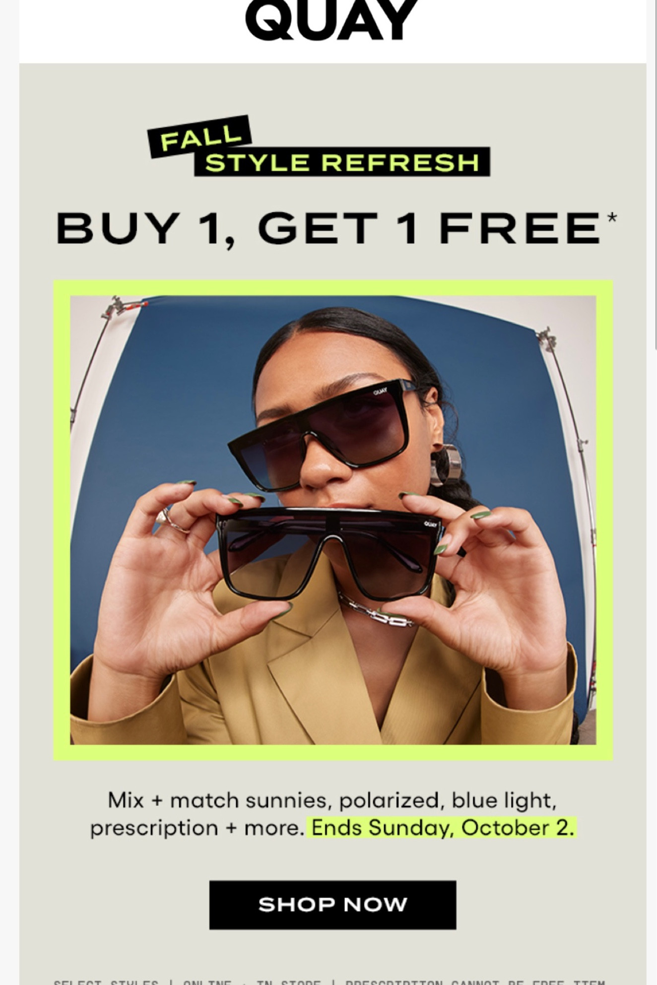 Quay Australia sunglasses 

#LTKunder100 #LTKsalealert #LTKunder50