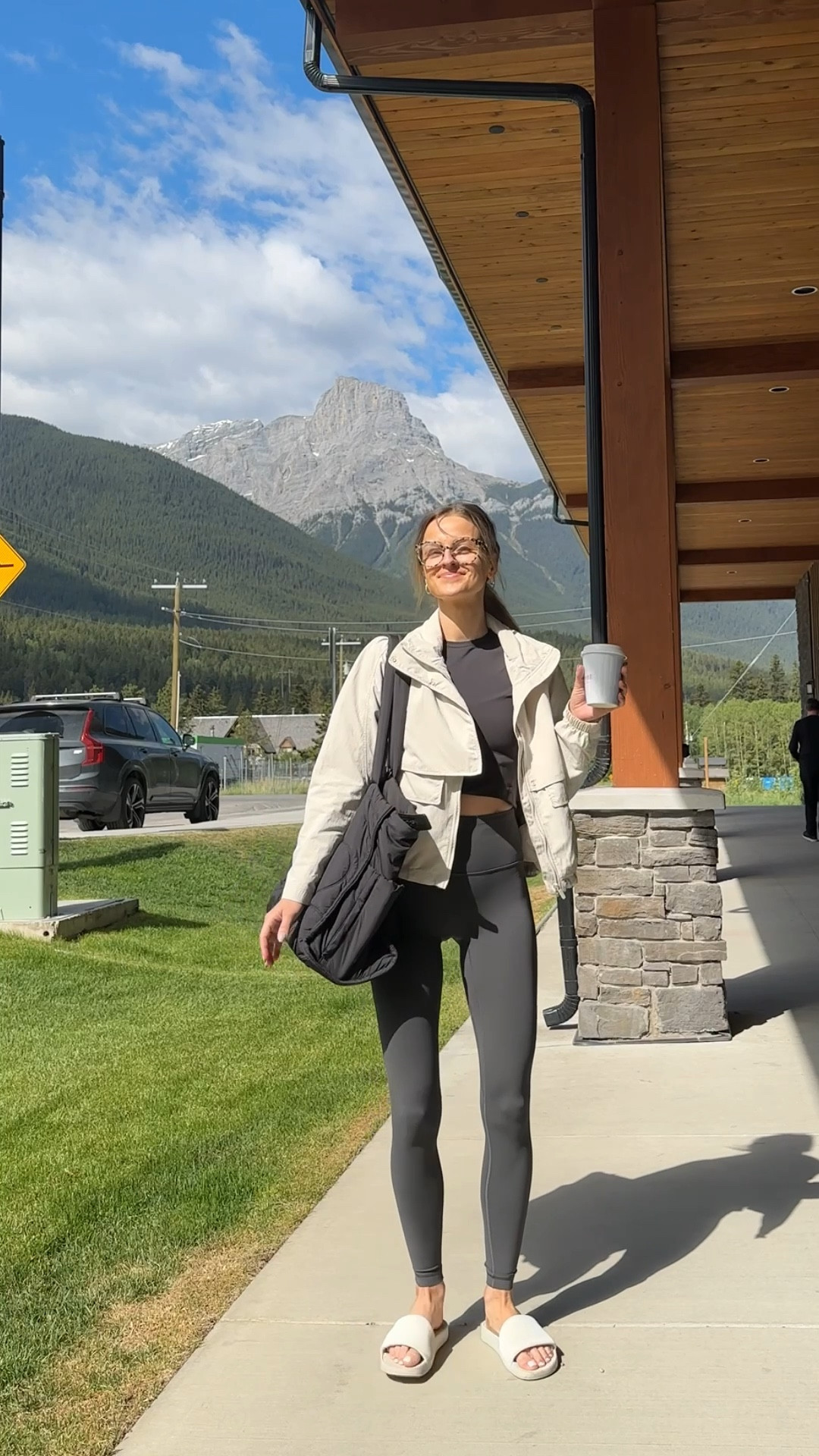 Mountain Mama 🏔️☕️

Comfy fit while I squeezed in some work before a hike! ✨ Loving the new lululemon no front seam leggings!!

Wearing a 4 in the leggings, S in the top and a 6 in the jacket! 

#LTKtravel #LTKsummer #LTKfitness