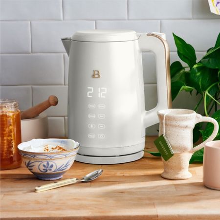 I am IN LOVE with this kettle and the fact that it has a whole line of products that matches it! The touch screen is a plus for me, makes tea time a tad more enjoyable because I enjoy using it so much. 

#LTKunder50 #LTKSale #LTKhome