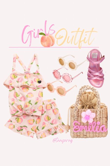 Cutest peach girls outfit | spring break | Easter | summer girls outfit 

#LTKtravel #LTKfamily #LTKkids