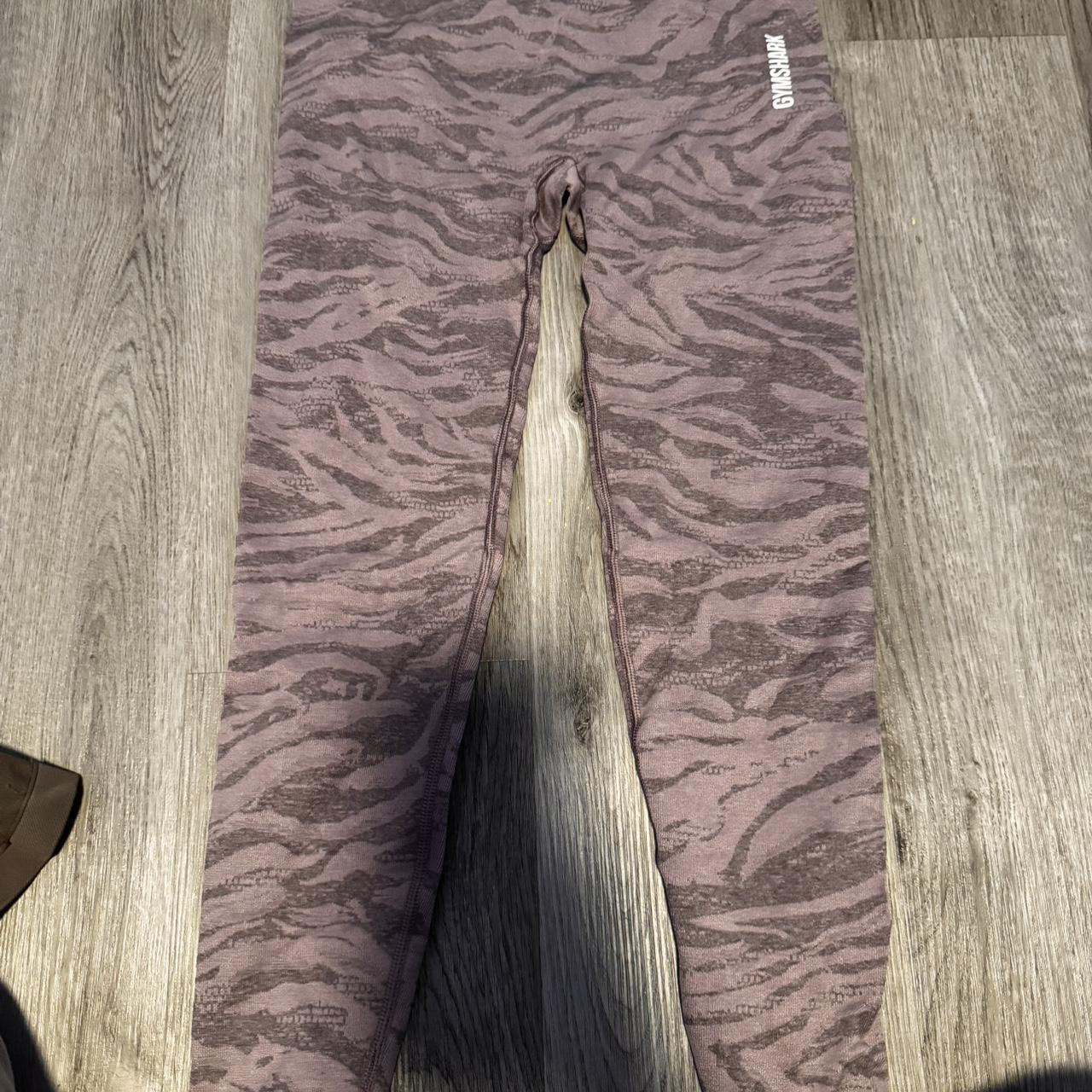 Gymshark Women's Leggings - Purple/Pink - One size | Depop US