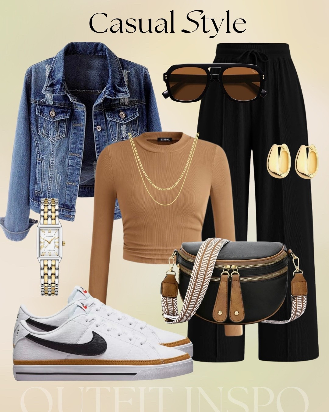 This tan and black combo is everything 🤩

#LTKMidsize #LTKgrwm #LTKootd