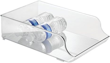iDesign Plastic Refrigerator and Freezer Storage Organizer Bin Water Bottle and Drink Holder for ... | Amazon (US)