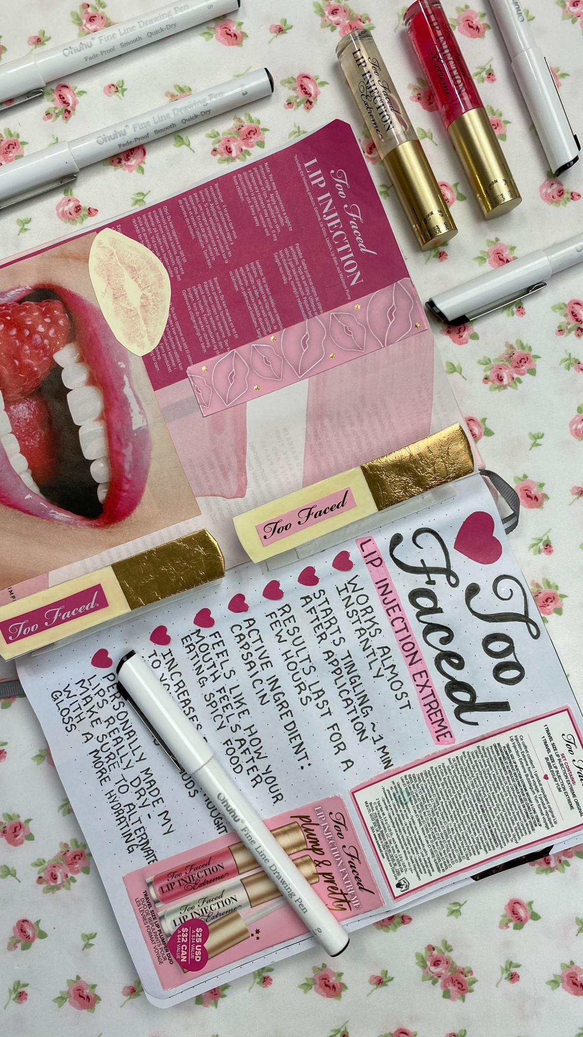Too Faced Lip Injection Makeup Junk Journal page 💋📓



#LTKStyleTip #LTKFindsUnder50 #LTKBeauty