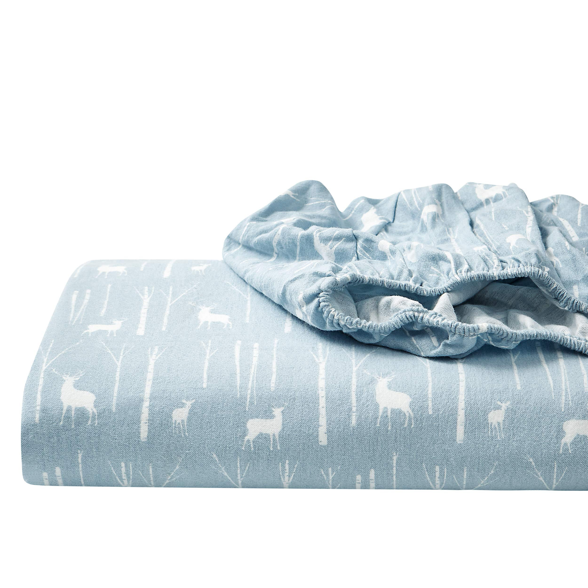 Eddie Bauer - King Sheets, Cotton Flannel Bedding Set, Brushed For Extra Softness, Cozy Home Deco... | Amazon (US)
