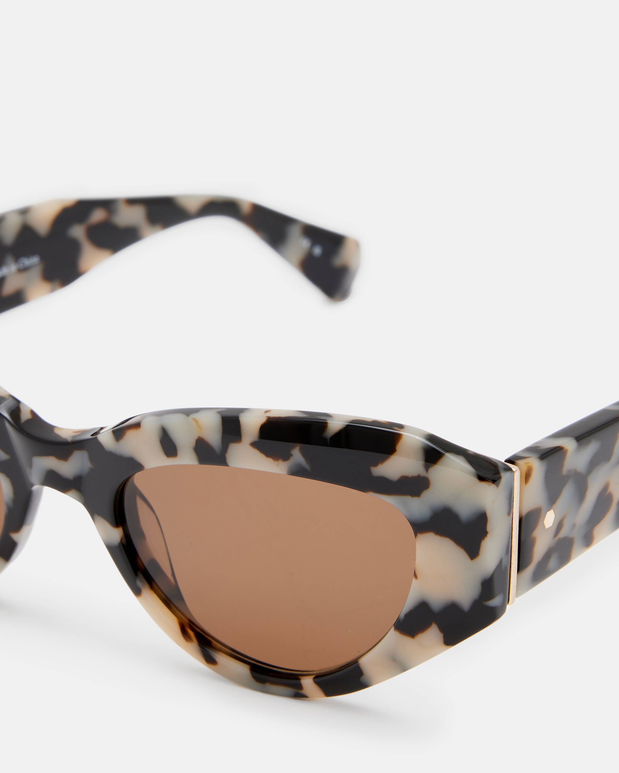 Calypso Bevelled Cat Eye Sunglasses | AllSaints UK