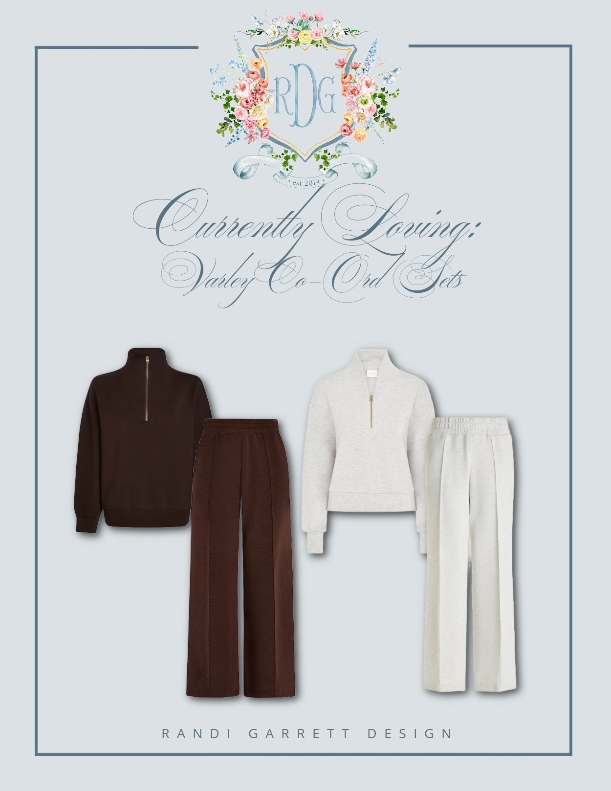 The chicest, comfiest lounge set you can wear for travel and lounging! I wear the 30” length and I’m 5’8”💗