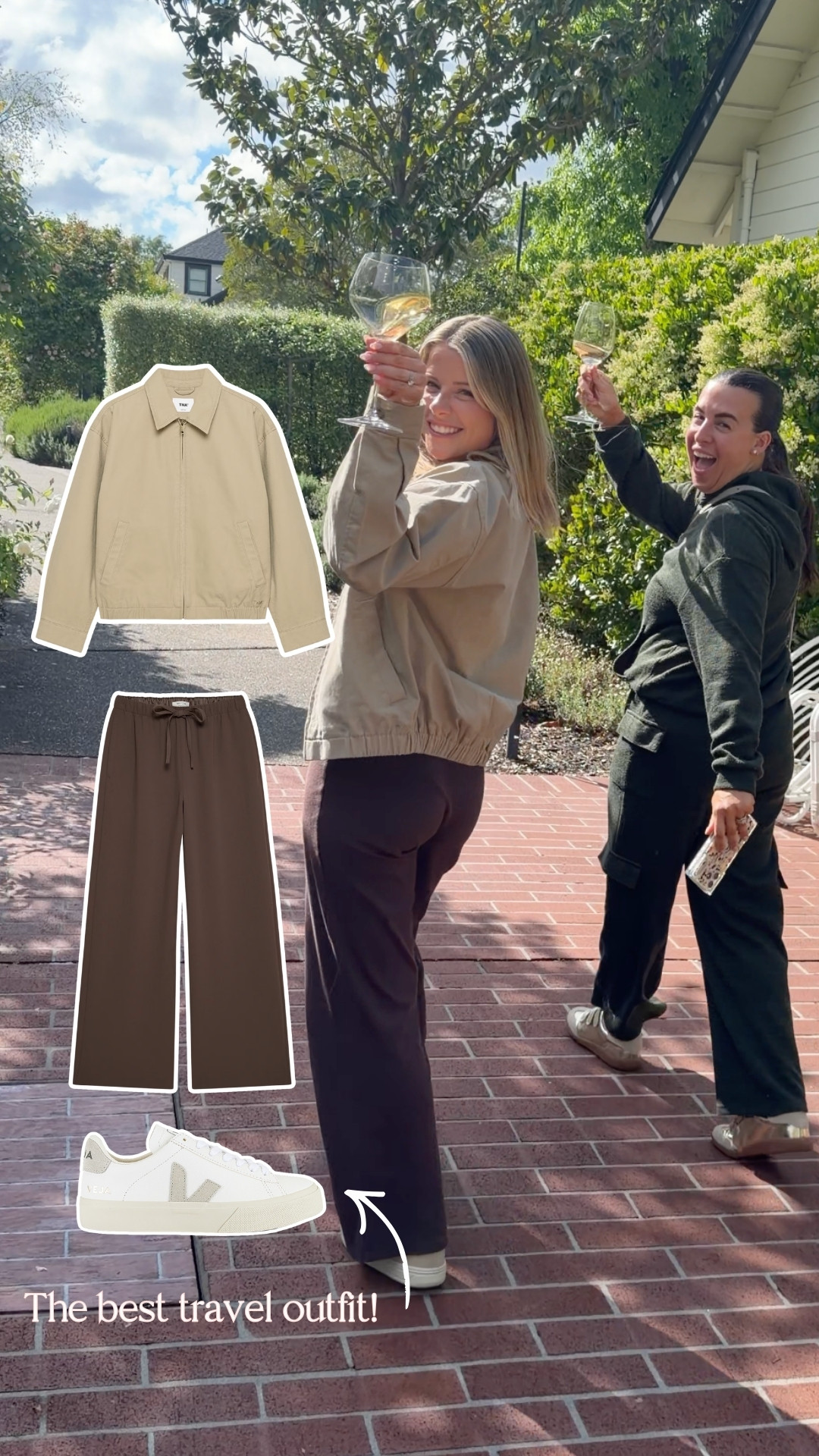 The best travel outfit! So comfy, but still put together!  

 #LTKootd #LTKTravel