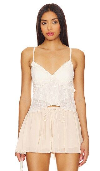 Bianca Top in Ivory | Revolve Clothing (Global)