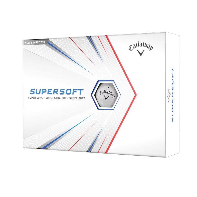 Callaway Supersoft 2021 Golf Balls, White, 12 Pack - Walmart.com | Walmart (US)