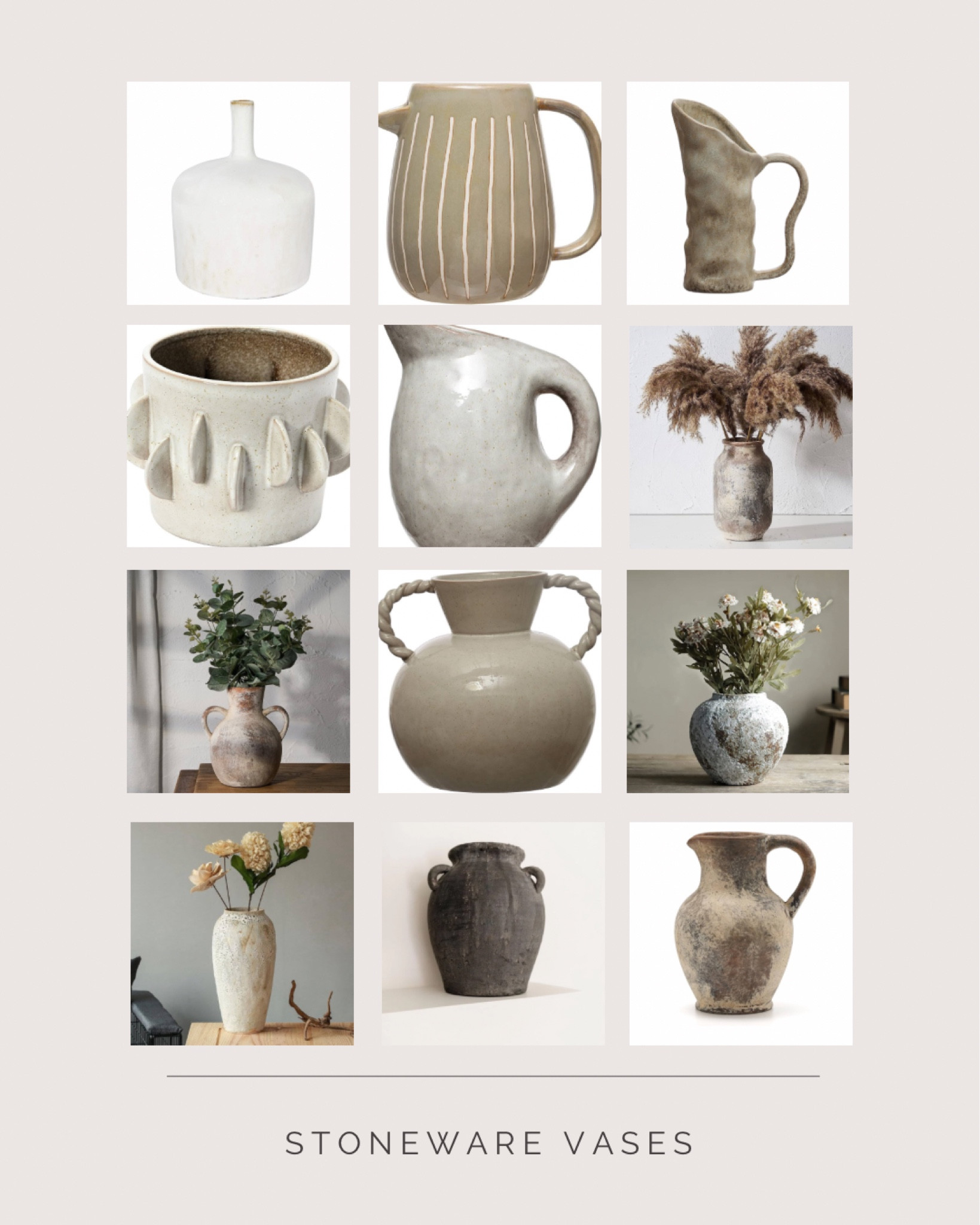 Stoneware Vases 



Modern Organic Design | Earthy Tones | Home Decor | LTK Home | Spring 2024 | Earthy Decor | Found it on Amazon | Amazon Finds | Affordable Home Decor 

#LTKMostLoved #LTKsalealert #LTKSeasonal