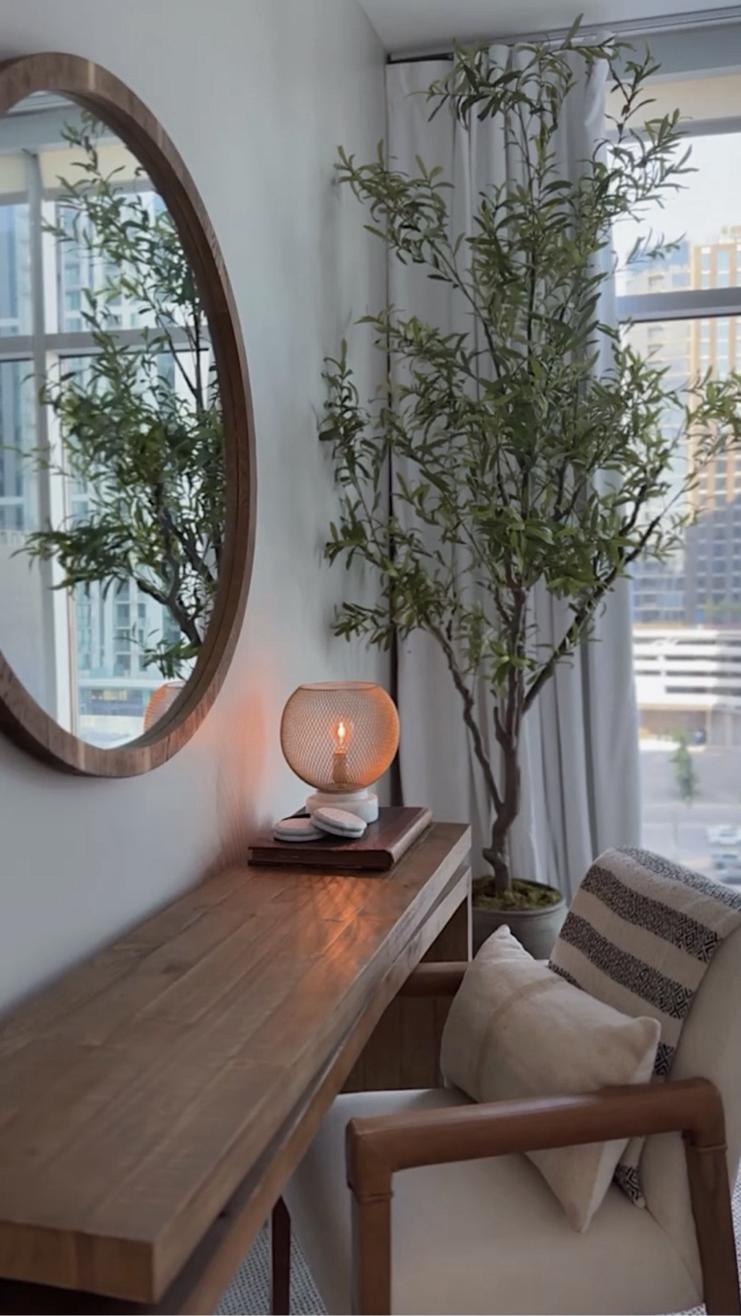 looking for the best faux olive tree for your home? 🌿 

this 9-foot amazon olive tree is the perfect budget-friendly designer dupe — and it’s under $200. 

i love styling it in empty corners to add warmth, height, and that layered interior design look without the designer price tag. 

it’s the ultimate statement piece for any living room, dining room, or entryway.✨

💫designer hack: remove the olives for a more polished look + top the pot with moss for an elevated finish.

#AmazonHome #InteriorDesignTips #DesignerHack #OliveTree #AmazonMustHaves
#AmazonHomeFinds #BudgetFriendlyDecor #FauxOliveTree #DesignerDupe #InteriorDesignTips #LTKunder100 #LTKunder200


#LTKHome #LTKStyleTip #LTKSeasonal