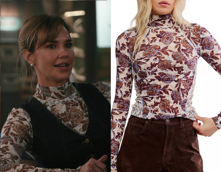 Belle Skinner wearing Free People in 1x13 of Marshals 

 