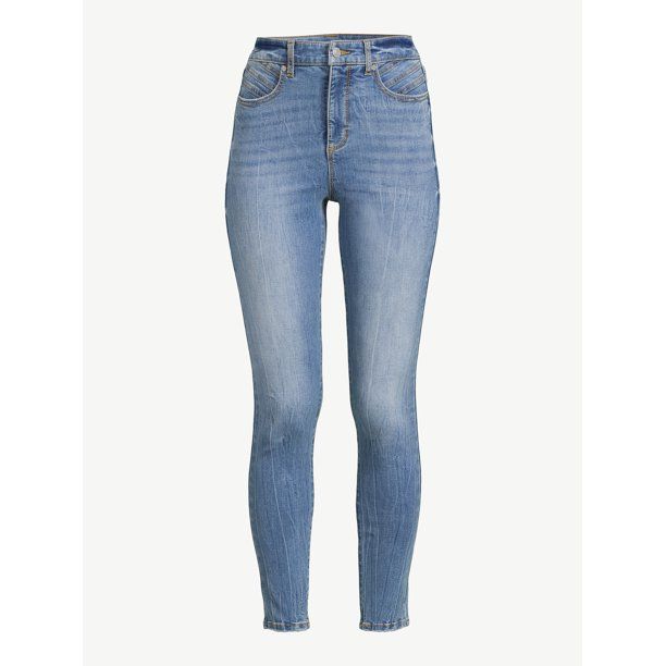 Sofia Jeans by Sofia Vergara Women's Rosa Super High Rise Topstitch Pocket Jeans - Walmart.com | Walmart (US)