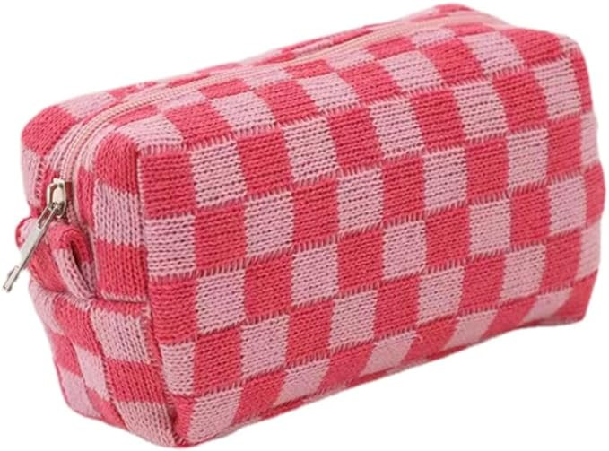 Small Cosmetic Bag Cute Makeup Bag Y2k Accessories Aesthetic Make Up Bag Y2k Purse Cosmetic Bag f... | Amazon (US)