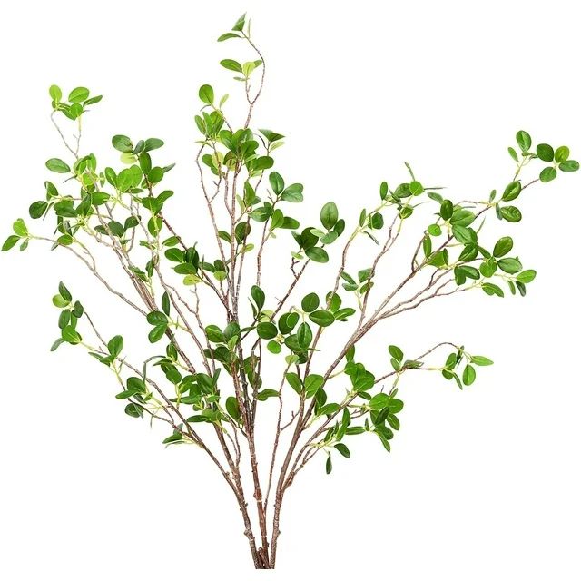 Faux Stems Artificial Branches for Vase Faux Greenery Plant Stems for Fake Tree Branches (3 Branc... | Walmart (US)