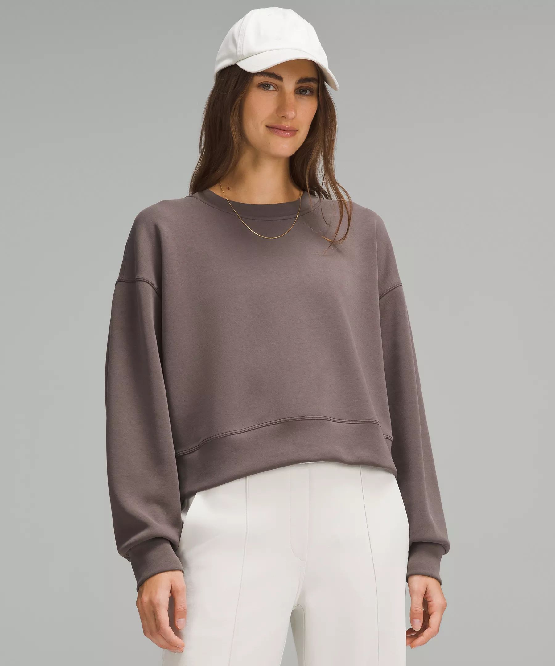 Softstreme Perfectly Oversized Cropped Crew | Lululemon (US)