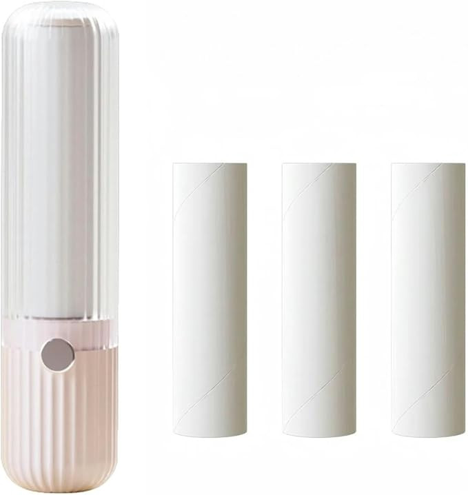 Mini Lint Roller for Clothes Reuseable Pocket Lint Remover for Travel, Portable Sticky Roller for... | Amazon (US)