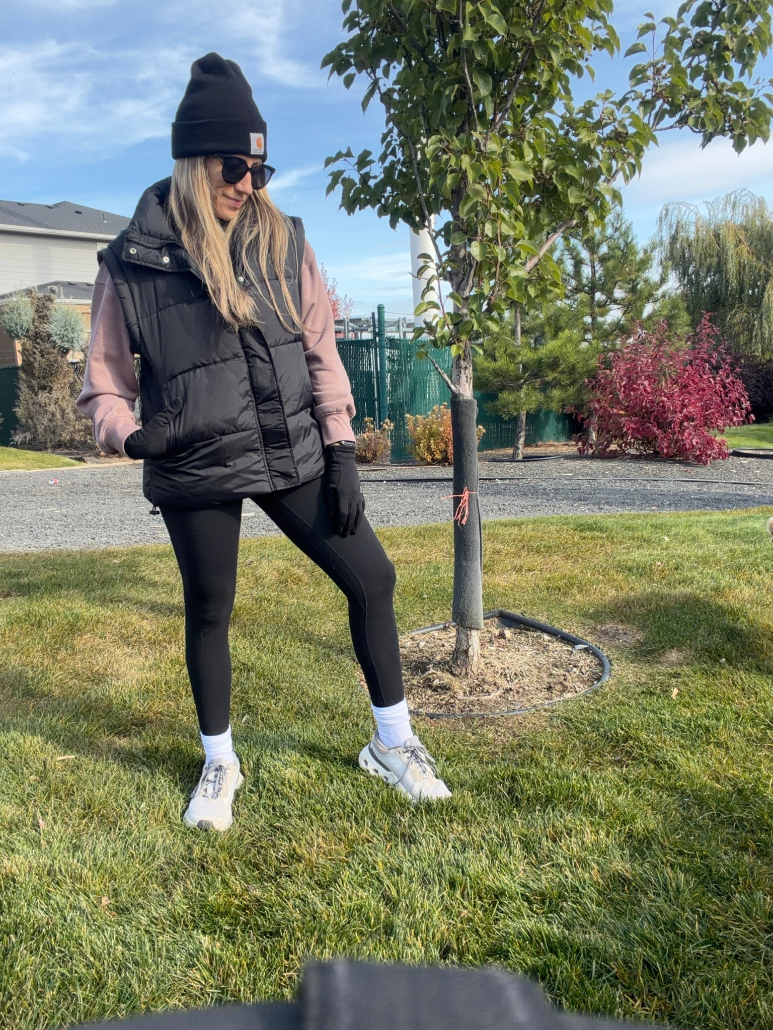 Catch me in this fall outfit on repeat. 

🖤 Affordable Fall Outfit Finds 2025 🖤
Cozy, casual & budget-friendly 🍂 This fall outfit is all about comfort + style — Amazon beanie, Walmart oversized sweatshirt, black puffer vest, and Amazon leggings 🤎 Perfect for errands, coffee runs, or weekend adventures! Shop this neutral fall look and my favorite affordable layers below 👇
#LTKFallStyle #LTKFinds #AmazonFashion #WalmartFashion #AffordableFallOutfit #FallOutfit2025 #CasualFallStyle #LTKUnder50 #ComfyFallLook #NeutralOutfitInspo #PufferVestStyle #LeggingOutfit #EverydayFallLook #LTKFallFashion

#LTKFindsUnder50 #LTKActive #LTKSeasonal
