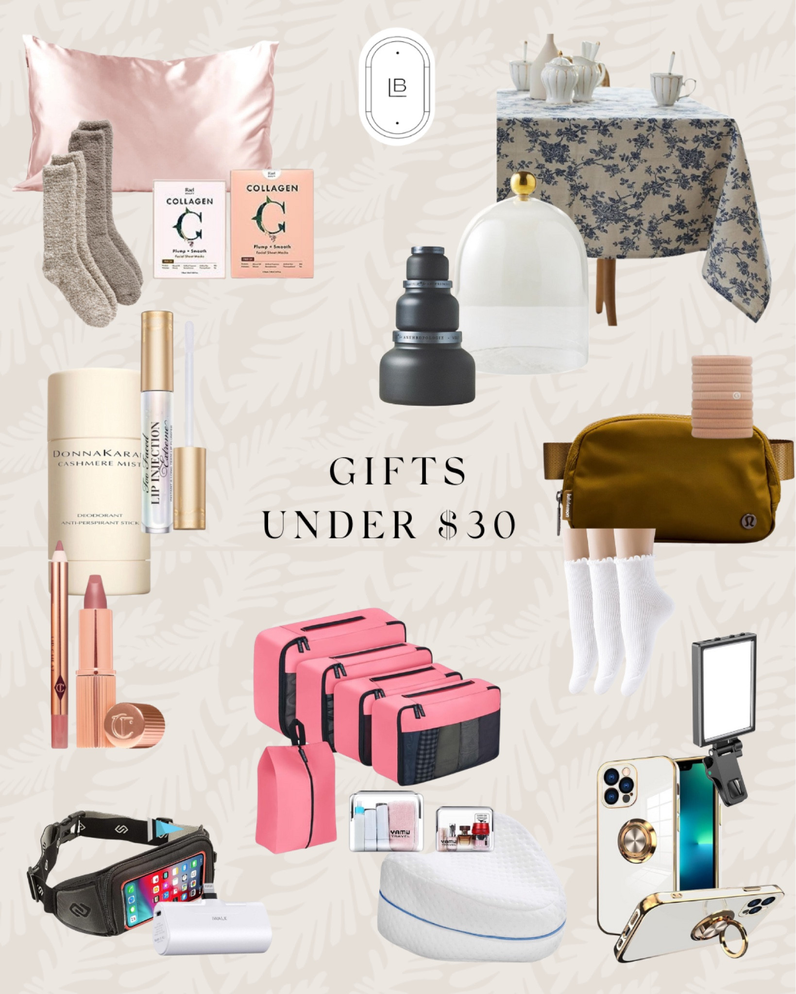 Gifts under $30. Shop them all at leannebarlow.com!

#LTKHoliday #LTKover40 #LTKGiftGuide