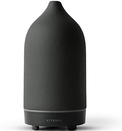 Vitruvi Stone Diffuser, Ceramic Ultrasonic Essential Oil Diffuser for Aromatherapy | Amazon (US)