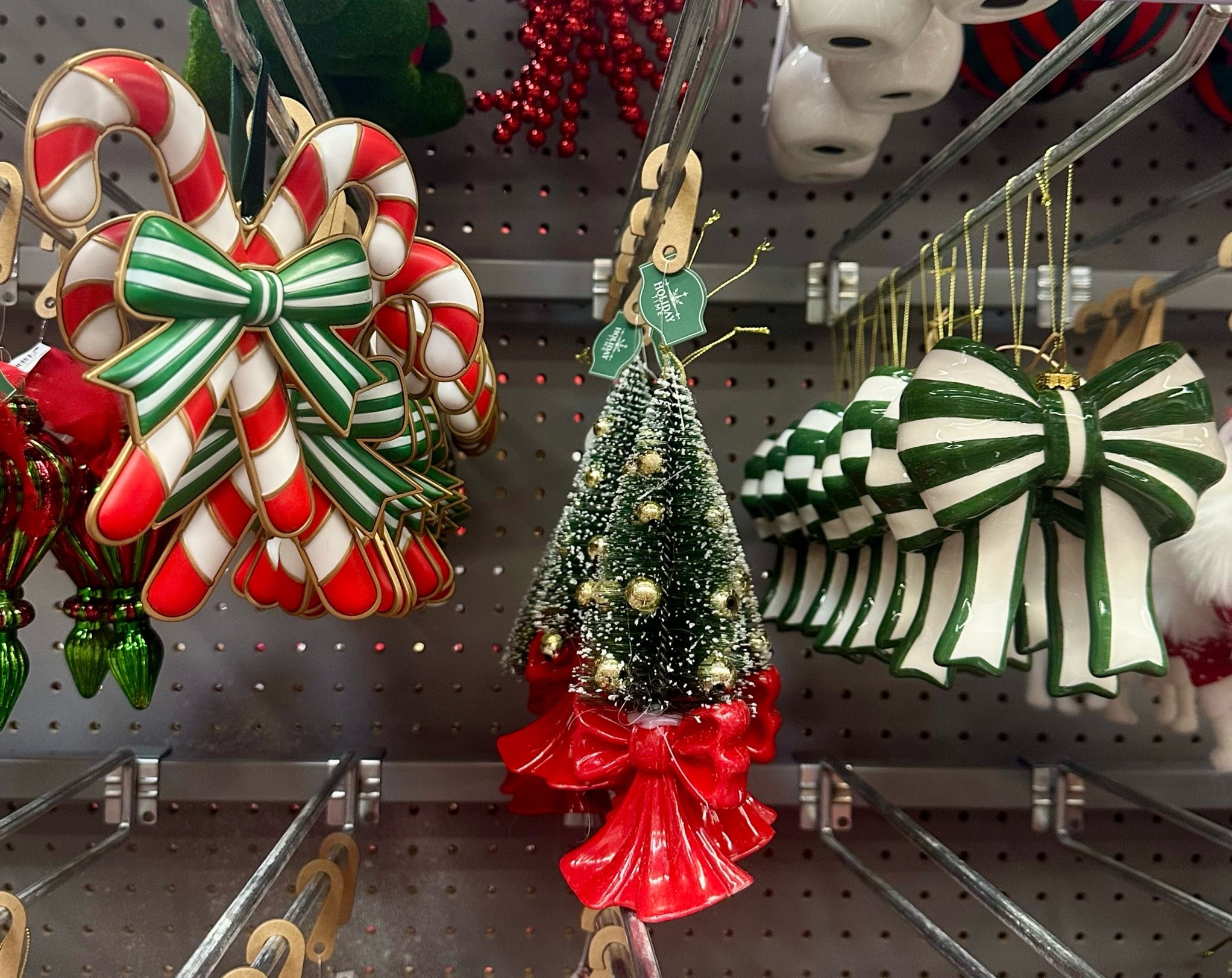 More Walmart Christmas Ornaments 

Red, White and Green Candy Cane and Bow Christmas Ornament. Red and Green Bottle
Brush Tree with Bow Base Christmas Ornament. Green and White Stripe Bow Christmas Ornament

Christmas Tree. Christmas Tree Ornament. Trim the Tree. Deck the Halls. Christmas Decorations. Traditional Christmas.

#LTKSeasonal #LTKHome