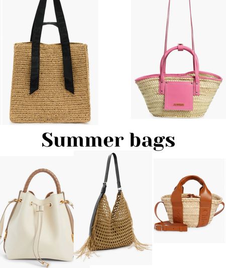 Summer handbags 

#LTKSeasonal #LTKStyleTip #LTKItBag