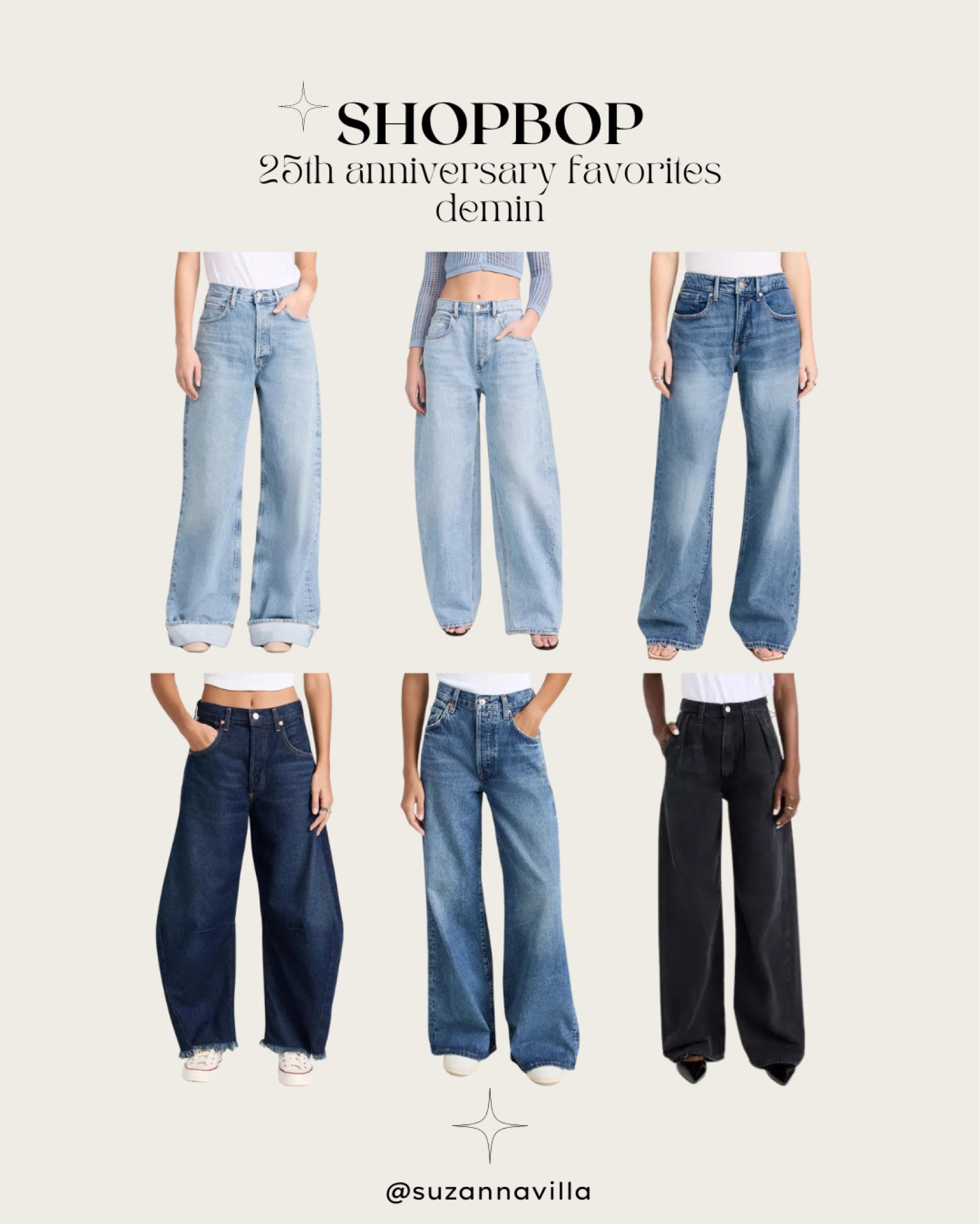 Shopbop anniversary favorites | denim 

Shop all my ShopBop favorites https://m.shopbop.com/hearts/suzannavilla/52ba6bcb-7e67-4491-a81e-3a91ce77371f?fbclid=PAAaYppoFxvFwCK7-SsrwQEwNzx-Xtq6m8hwibGtwFb_72HKgh0xtvvaXo8d8_aem_ASPJDrft_2nB4s5Yr_0Igyvbh7lmngZg8iqb55tgRlv9c1ITvBxuIwo6JqFE6x949Po