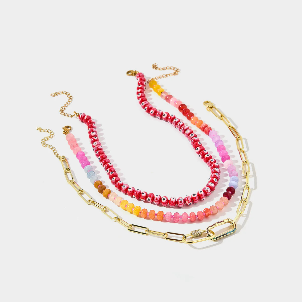 Heat Necklace Stack | Allie + Bess