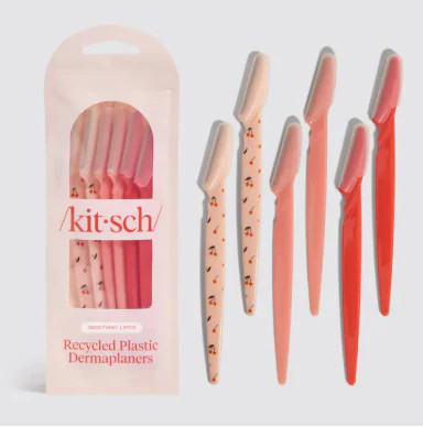 Recycled Plastic Dermaplaners 6pc Set: Cherry Blossom | The Collection TX 