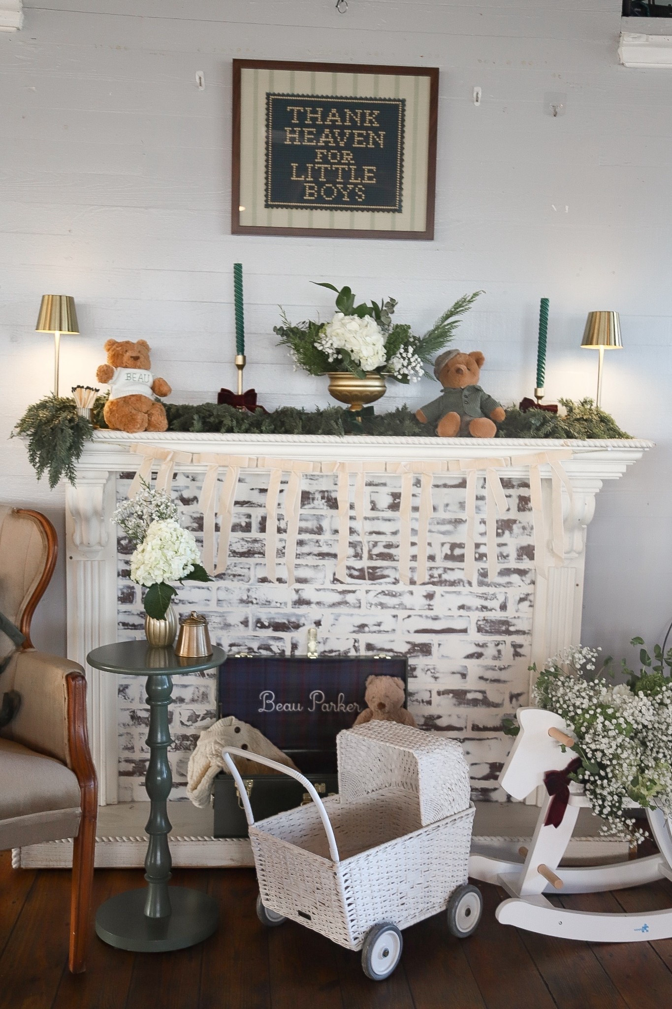 Thank heaven for little boys. The most chic heritage-inspired baby shower for my sister  

#LTKmomlife #LTKKids #LTKBaby