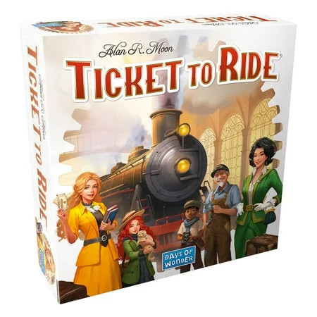 Ticket to Ride Refresh Strategy Board Game for Ages 8+, from Asmodee | Walmart (US)