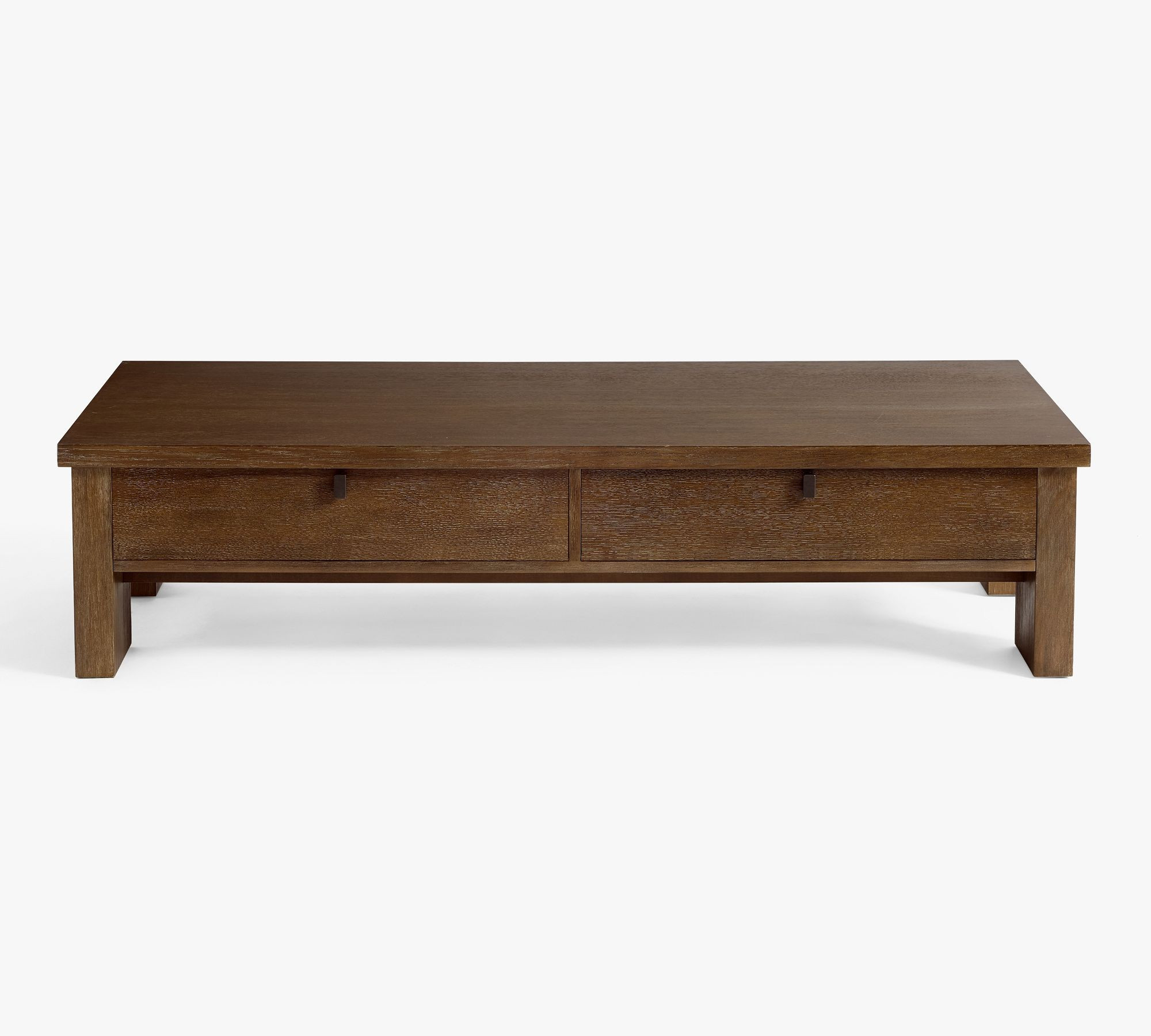 Modern Farmhouse Rectangular Coffee Table (64") | Pottery Barn (US)
