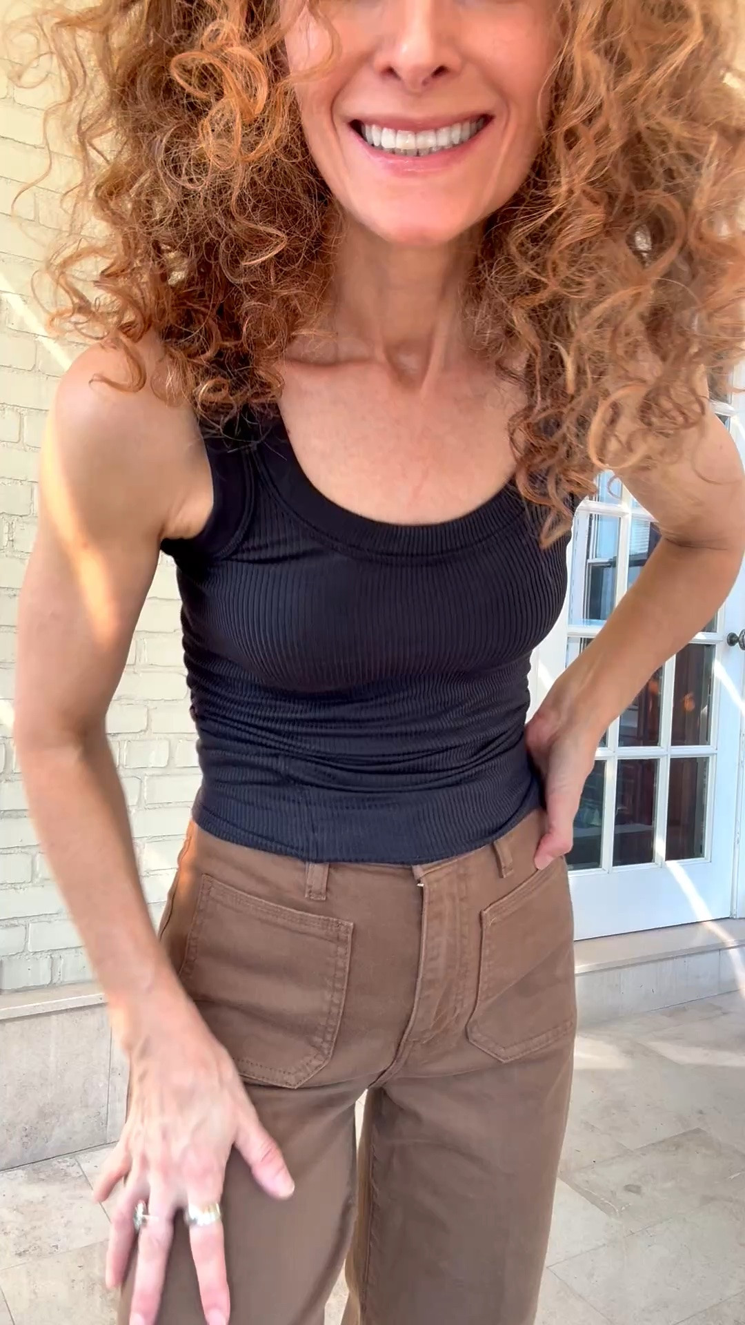 Earthy neutrals for every season. 
Let me know if you love them as much as I do
This slim palazzo fit is unbeatable 
@saksfifthavenue

#LTKootd #LTKSeasonal