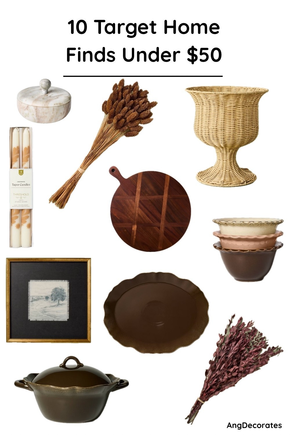 ✨ Designer style, Target prices ✨ These 10 new arrivals from Studio McGee & Magnolia are all under $50 and perfect for elevating your home this season. 🏡 Tap to shop each piece and instantly upgrade your décor without overspending!

#TargetFinds #StudioMcGeeStyle #MagnoliaHome #AffordableHomeDecor #LTKHome

#LTKHome