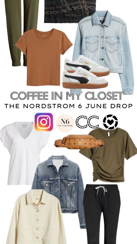 COFFEE IN MY CLOSET
The first look at the new Nordstrom 6 Drop. Collectively we bank a ton of travel miles so this month we are sharing 6 pieces that make the ideal travel outfit for summer. Here are our picks, some sample combos, styling suggestions, and my personal substitutions. 

Closetchoreography.com subscribers and VIP shoppers get more sent to their inbox. 
