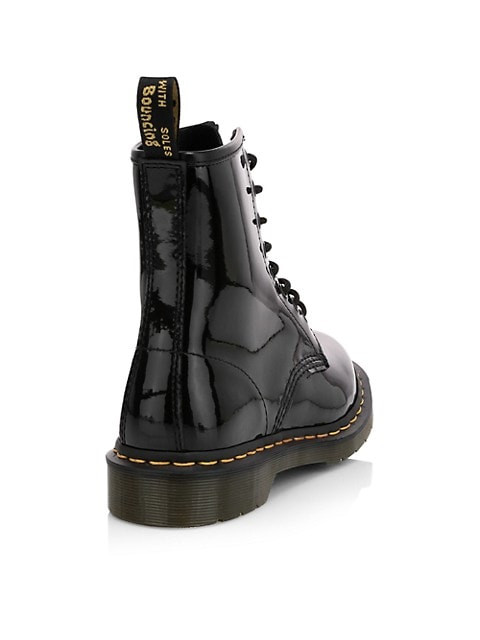 Dr. Martens 1460 Patent Leather Combat Boots | Saks Fifth Avenue