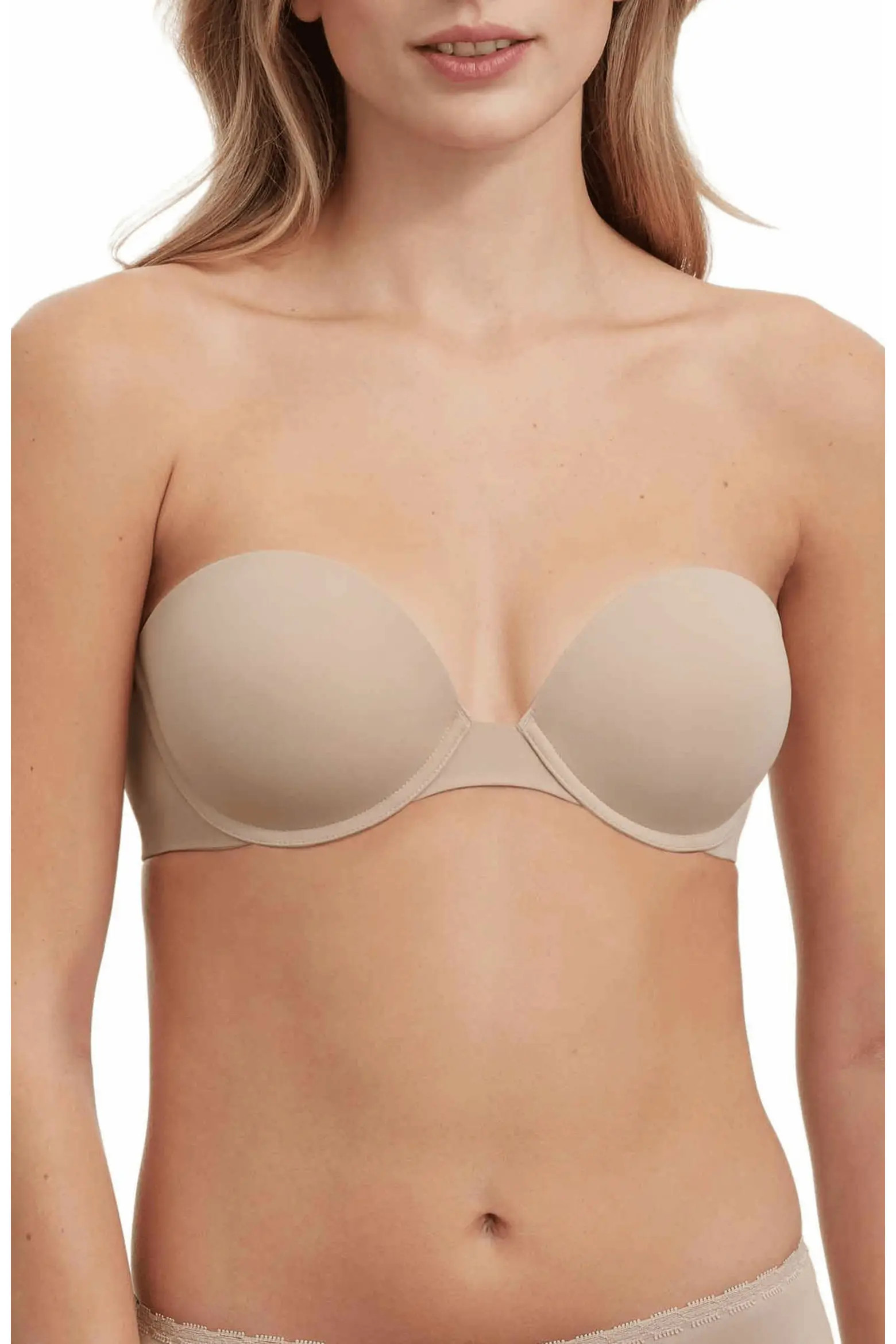 Breathless Strapless Plunge Push-Up Bra (Women) | Nordstrom | Nordstrom