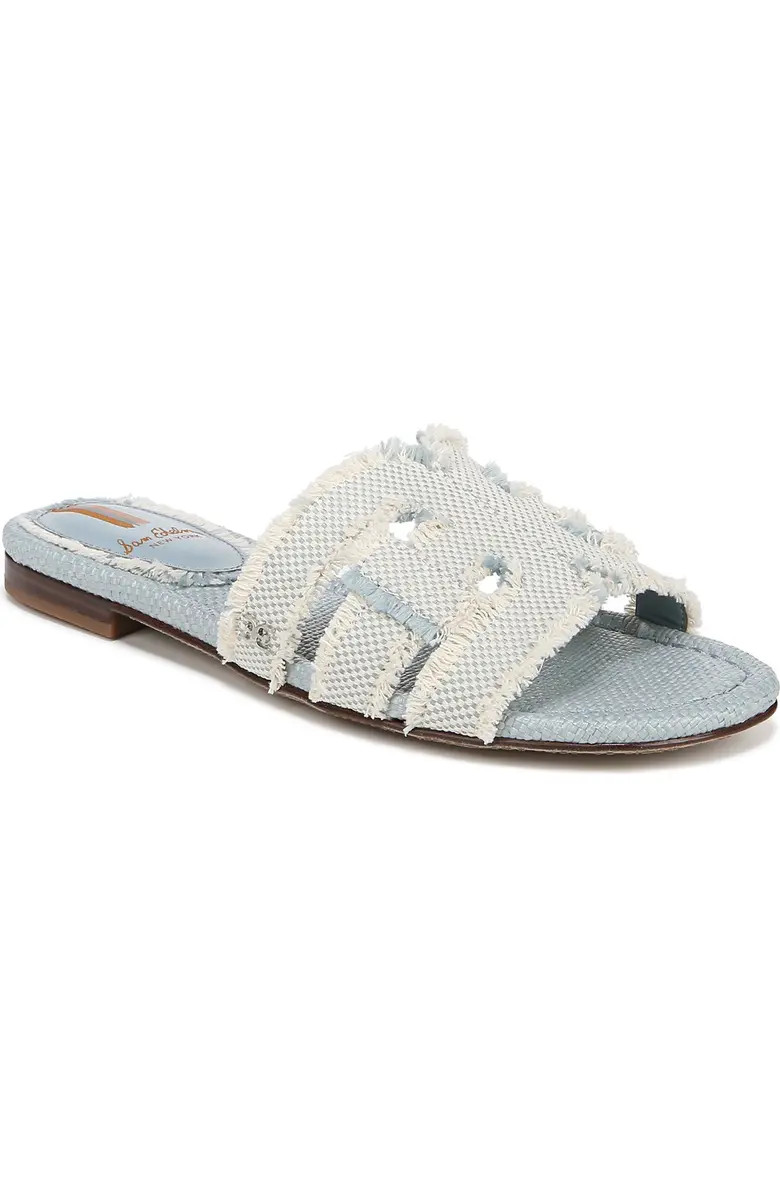Sam Edelman Bay Fray Slide Sandal | Nordstrom | Nordstrom