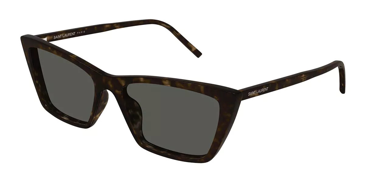 Saint Laurent SL 737 MICA THIN 002 Women’s Sunglasses Tortoiseshell Size 54 - Free RX Lenses | SmartBuyGlasses Global