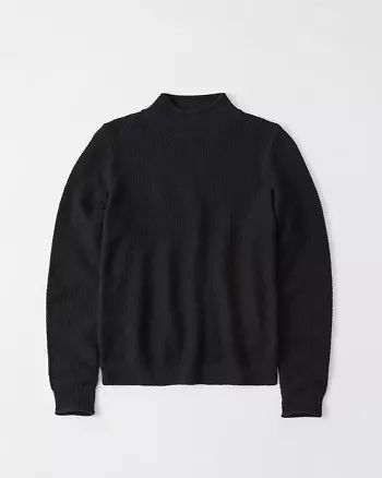 Mock Neck Sweater | Abercrombie & Fitch US & UK