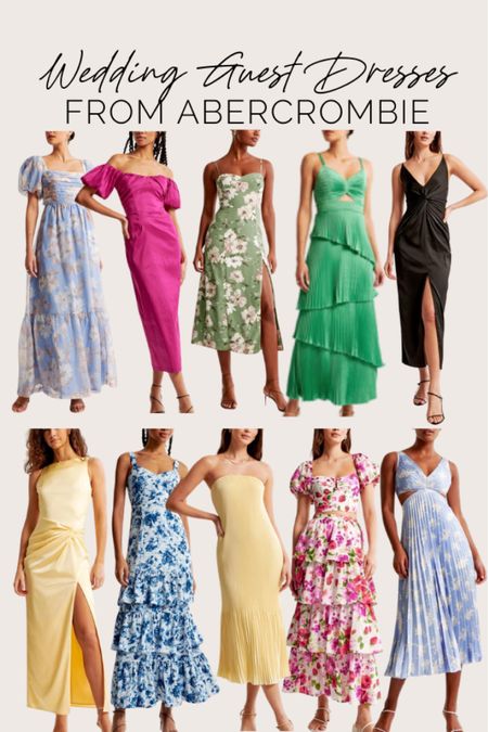 Abercrombie wedding guest dresses!
20% off all dresses today!! 15% off everything else! 

Use code AFKATHLEEN to save an extra 15% off! (Works on top of sale) 


Sale alert, floral dresses, spring dresses


#LTKsalealert #LTKwedding #LTKSeasonal