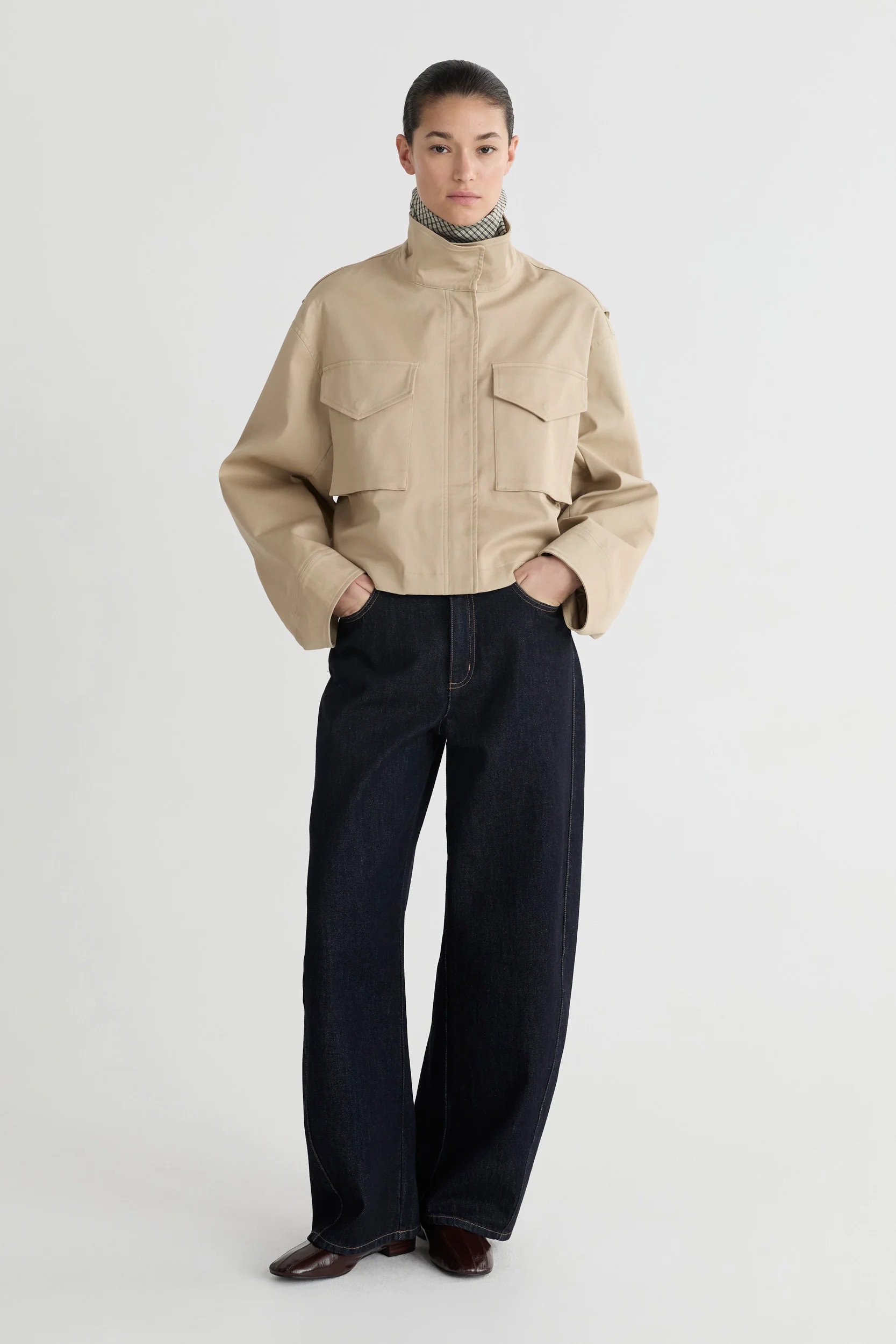 The Esther Cropped Trench | Friends with Frank (US & AU/NZ)