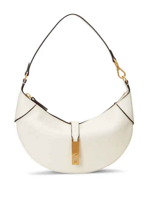 Polo Ralph Lauren Small Polo ID Shoulder Bag | Neutrals | FARFETCH BR | Farfetch (BR)