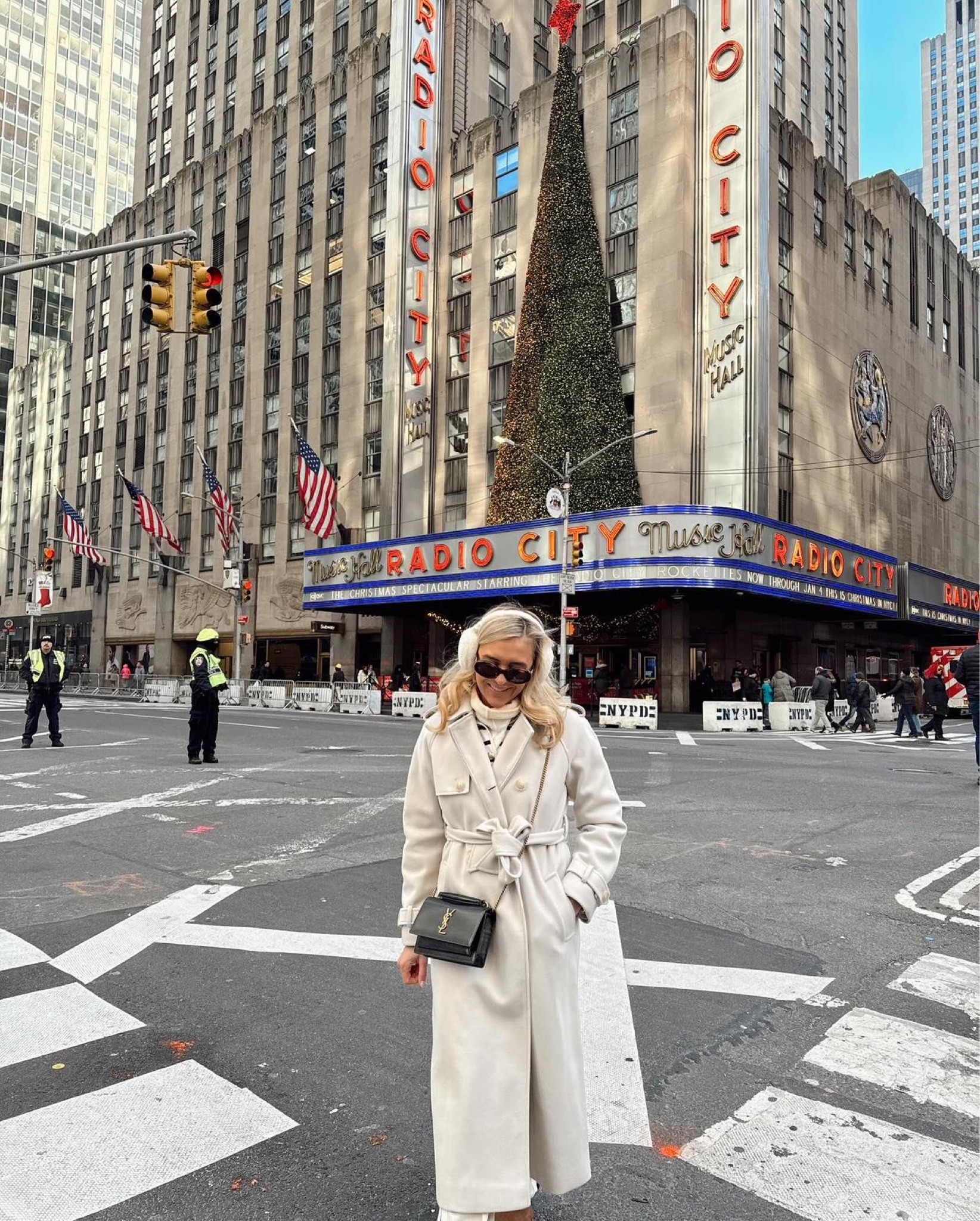 Forever new coat - grey coat - ear muffs - Amazon ear muffs - ysl sunset - ysl satchel bag - crossbody bag - designer bag - ysl sunset satchel bag - winter outfit - New York outfit

#LTKeurope #LTKSeasonal #LTKstyletip