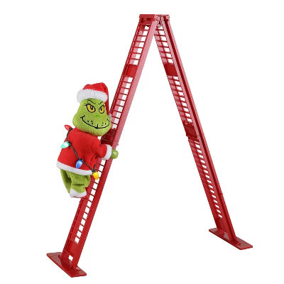 17 in. Animated Ladder Climbing Grinch | Target