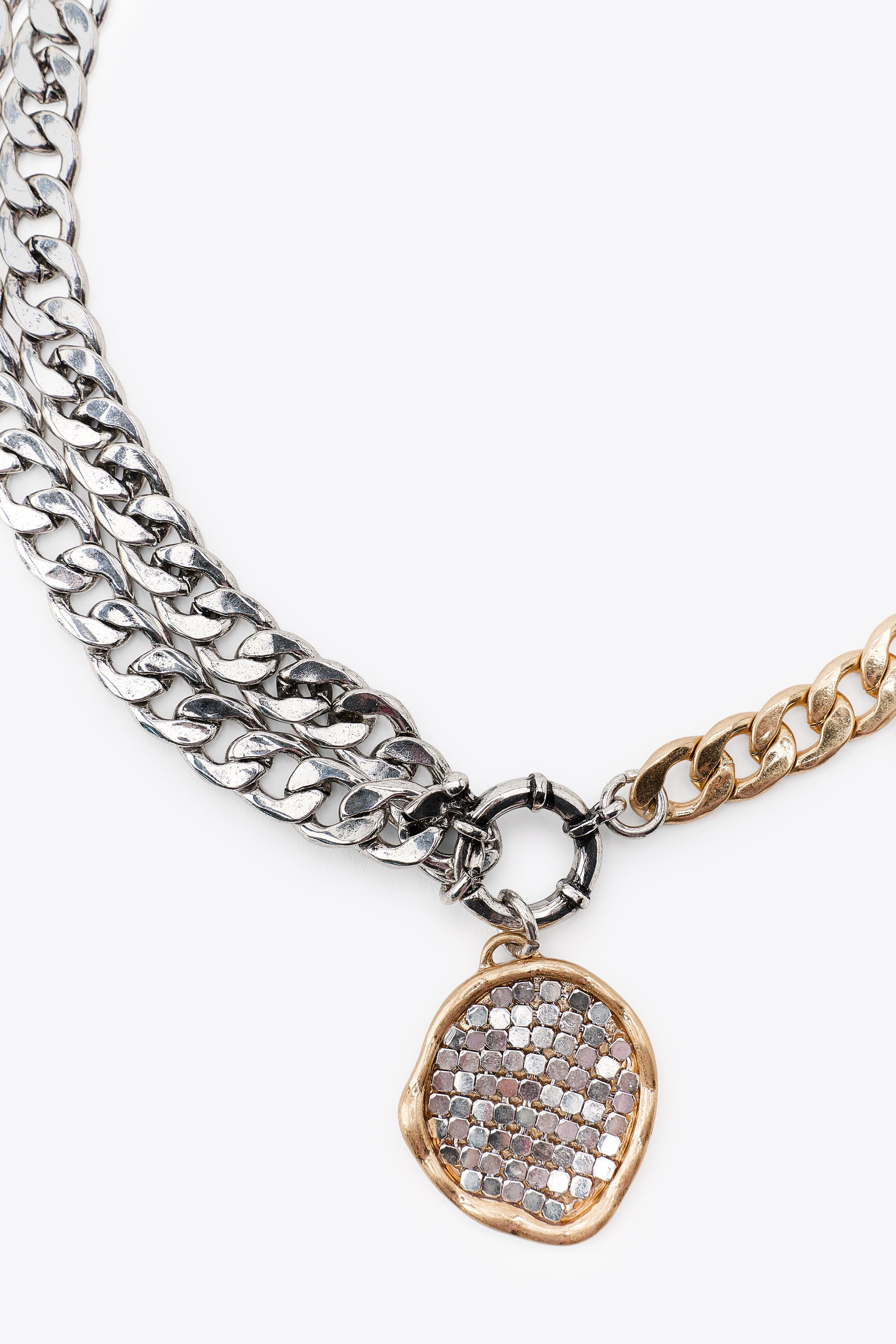 COIN COMBINATION NECKLACE | Zara US